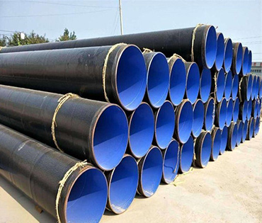 Coated steel pipe
