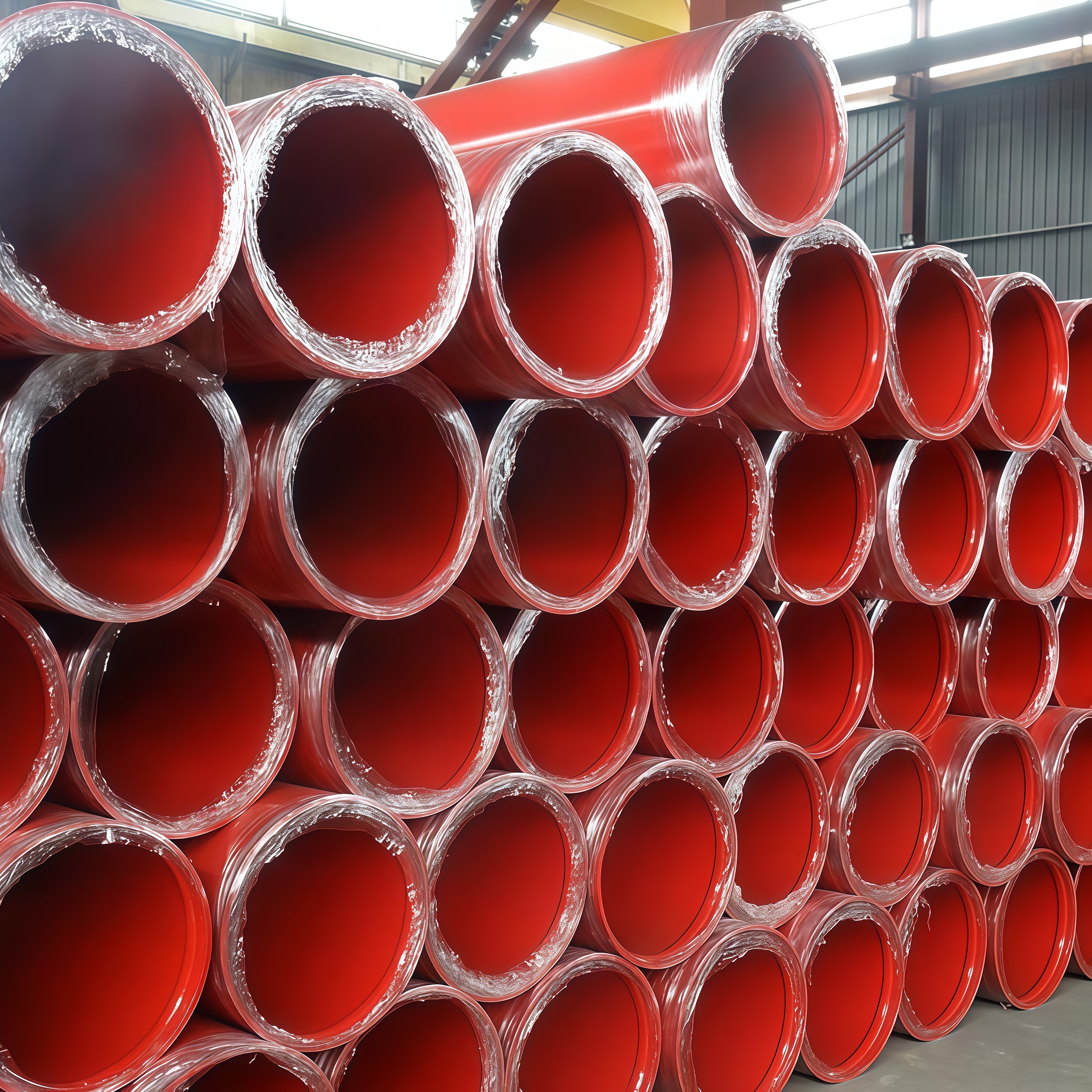 Water supply coated steel pipe