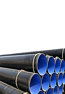 Coated steel pipe