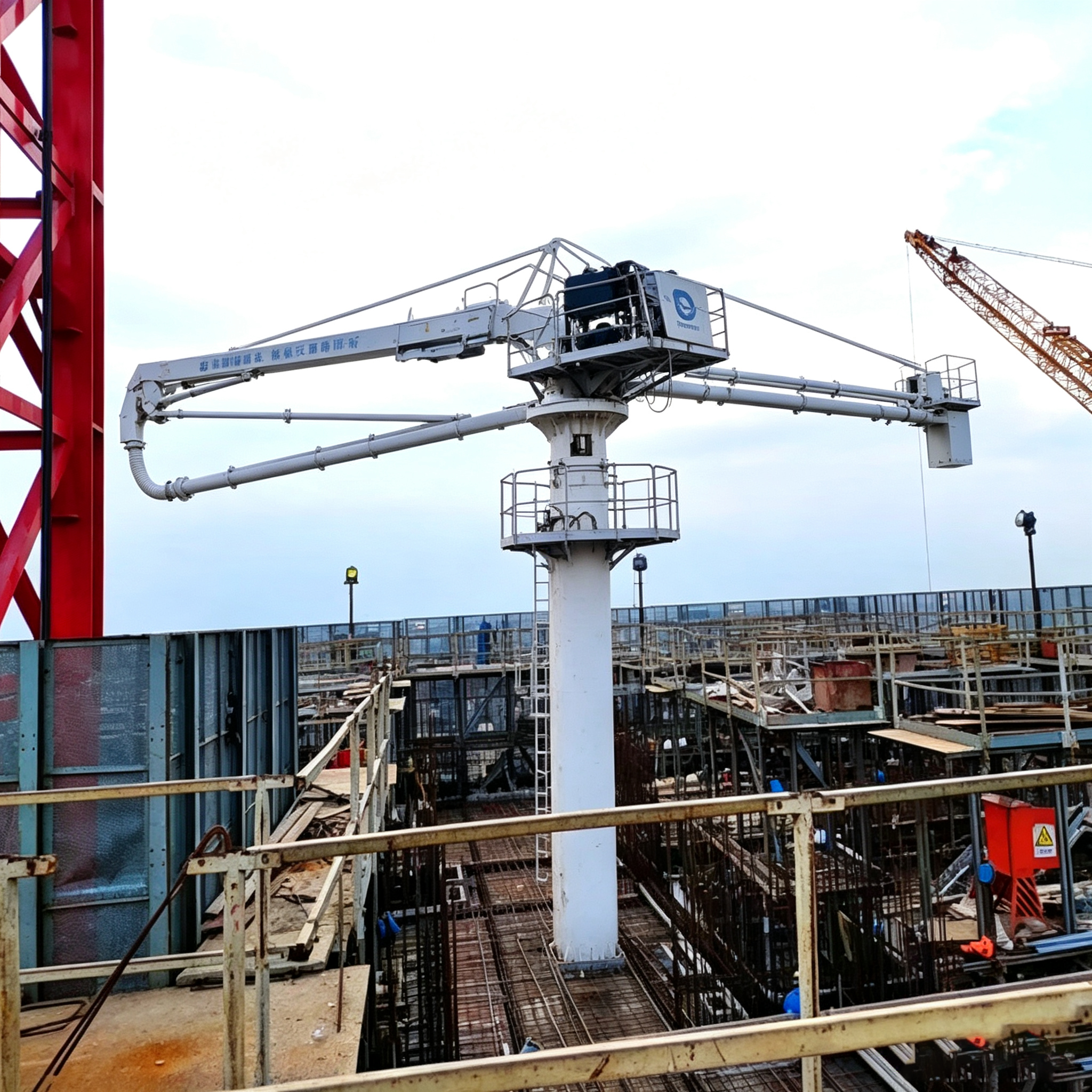 32m Floor-mounted Hydraulic Concrete Placing Boom