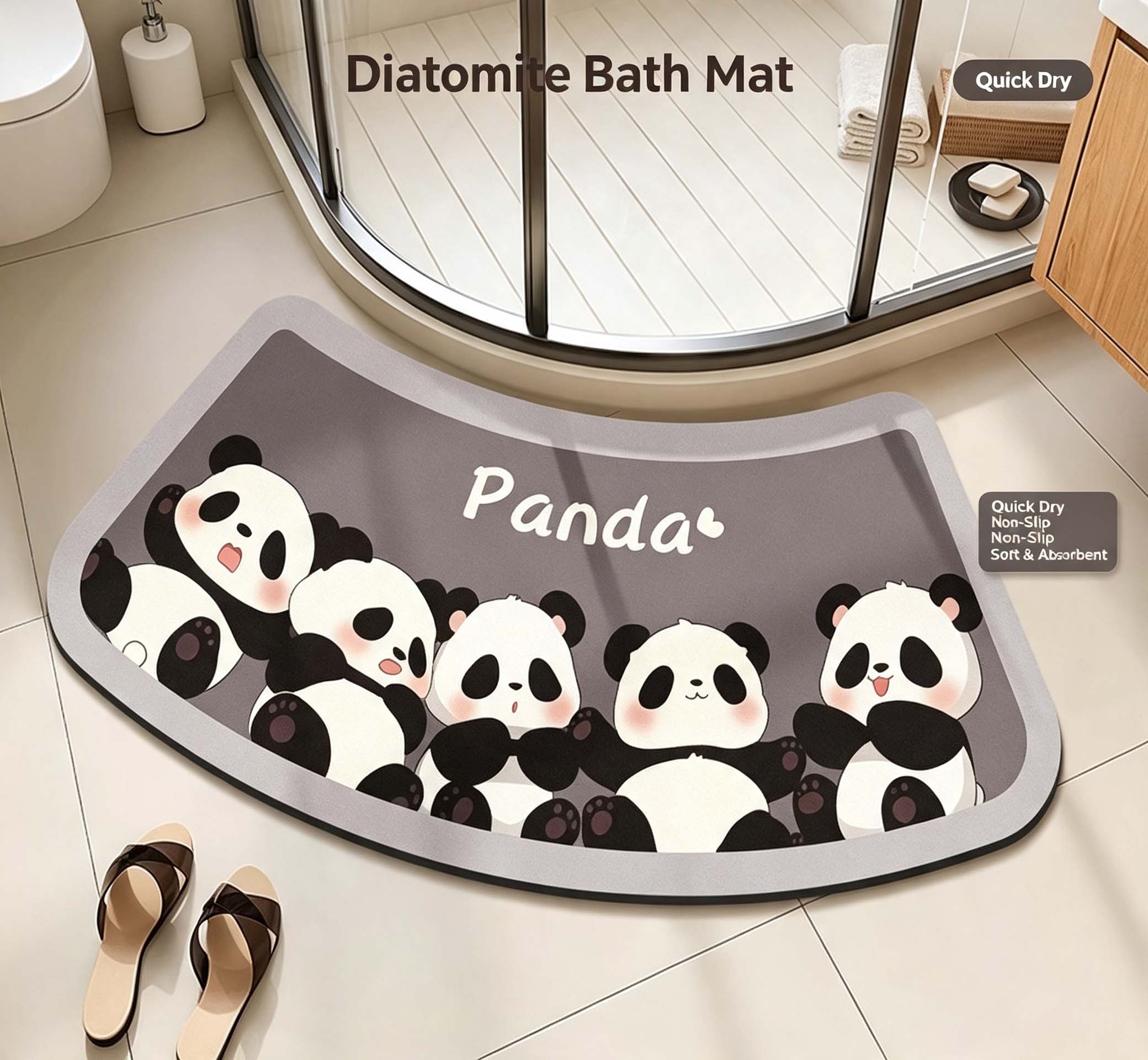 Diatomite Bath Mat