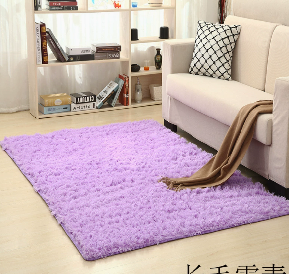 Silk Wool Living Room Rug
