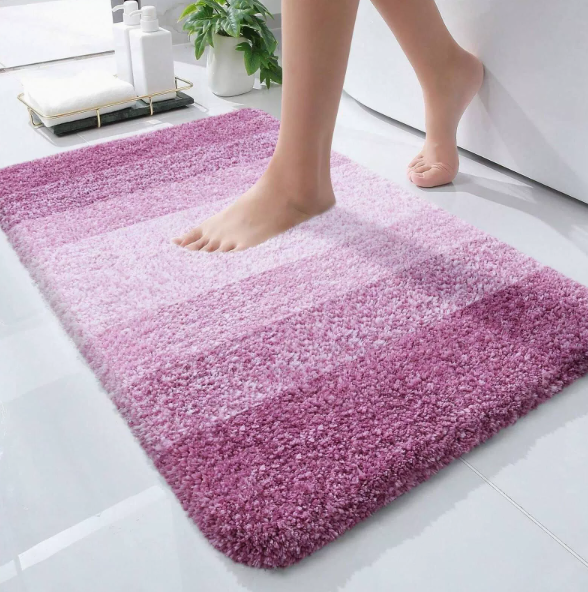 Non‑Slip Absorbent Bathroom Mat