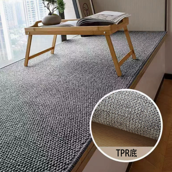 Sisal‑Look Bay Window Cushion