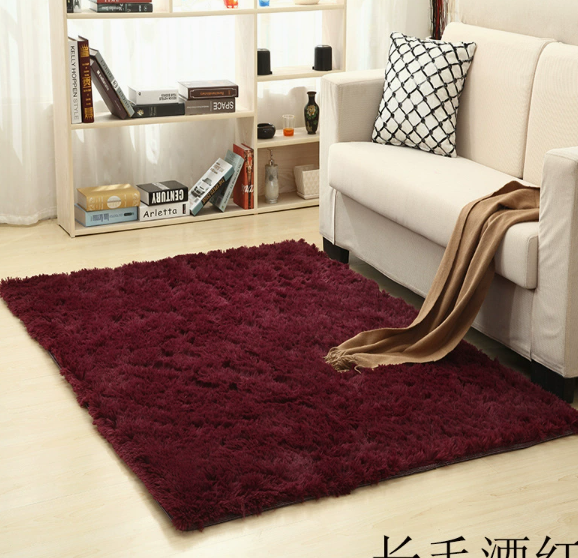 Silk Wool Living Room Rug