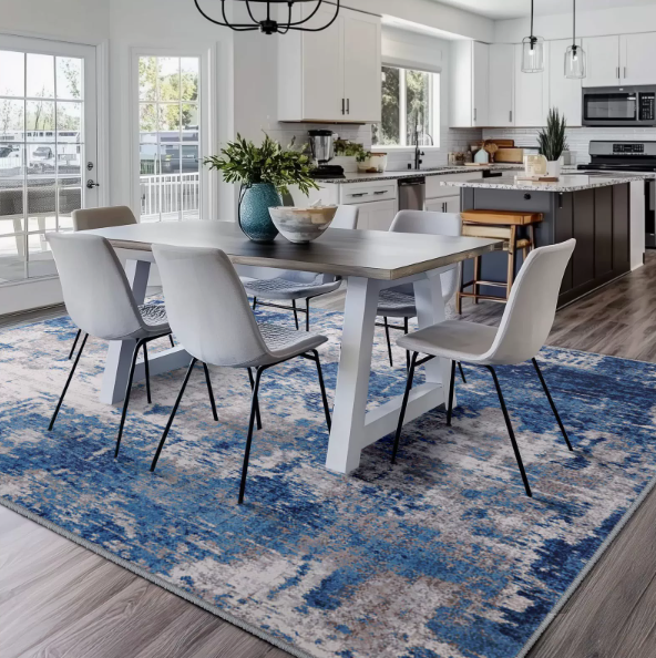 Tie‑Dye Living Room Rug