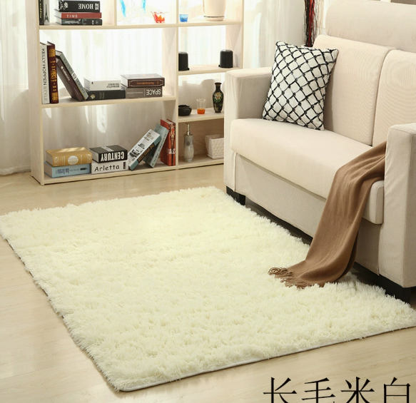 Silk Wool Living Room Rug