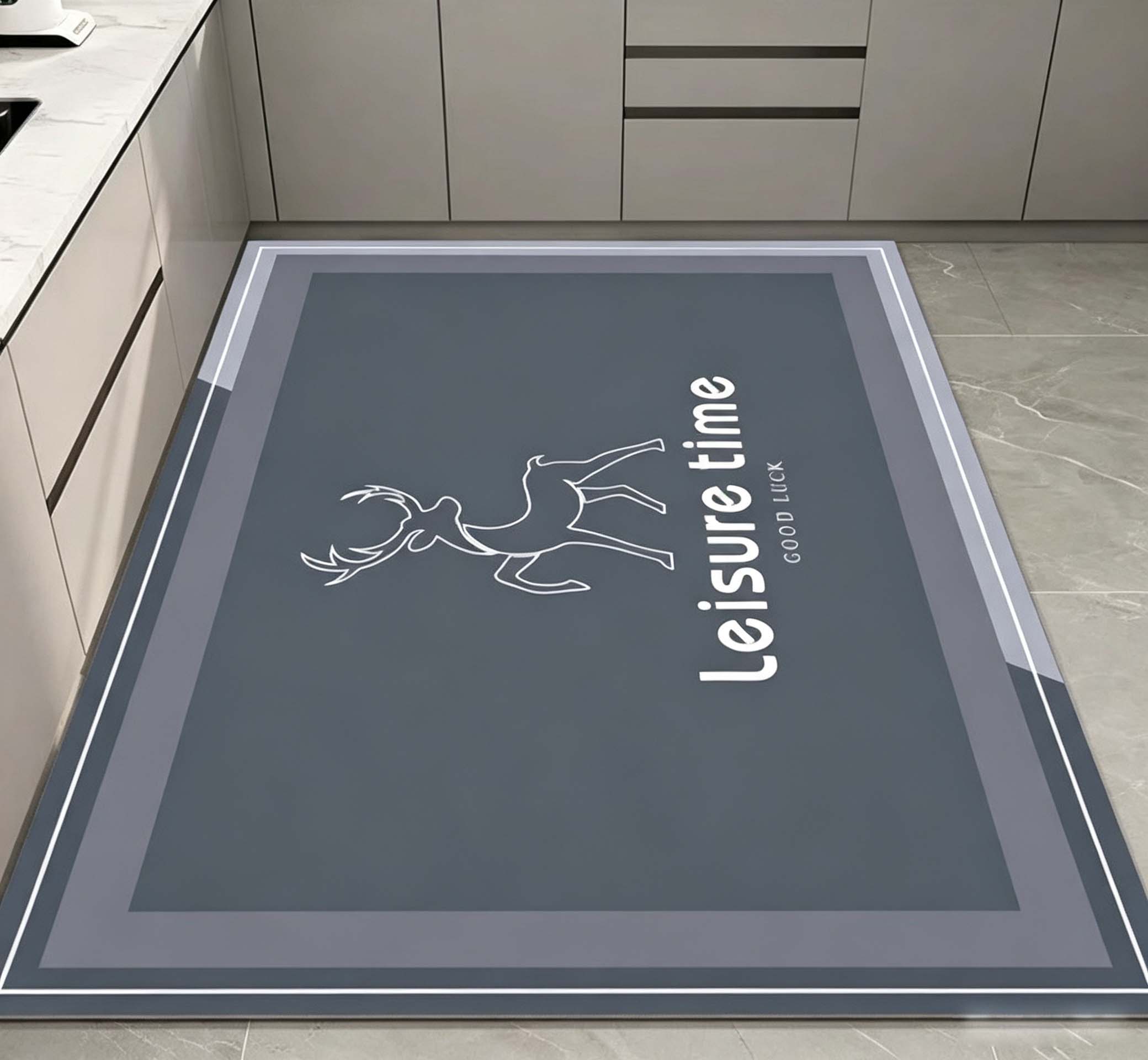 Large‑Area Full‑Lay Diatomite Non‑Slip Mat