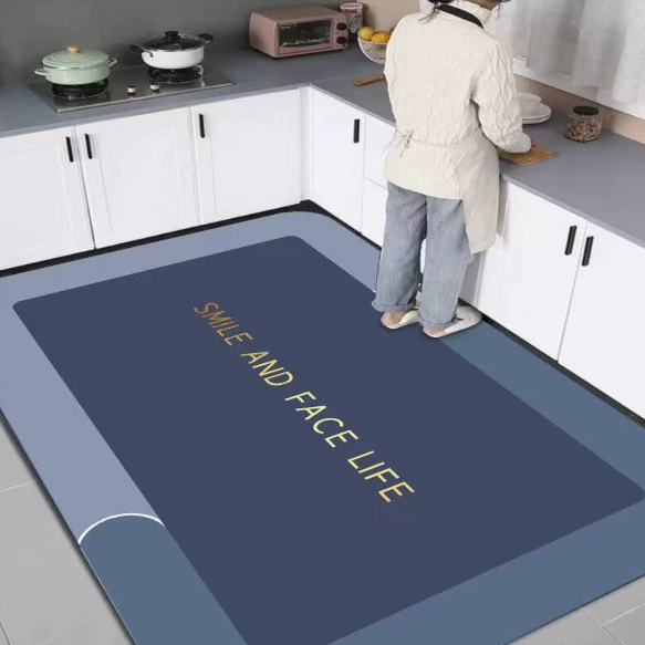Large‑Area Full‑Lay Diatomite Non‑Slip Mat