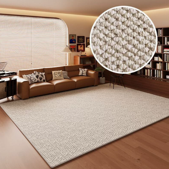 Solid Color Faux Sisal Mat