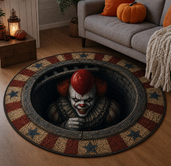 Halloween Round Rug