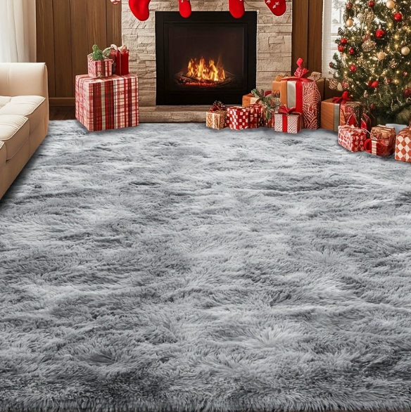 Silk‑wool Rug