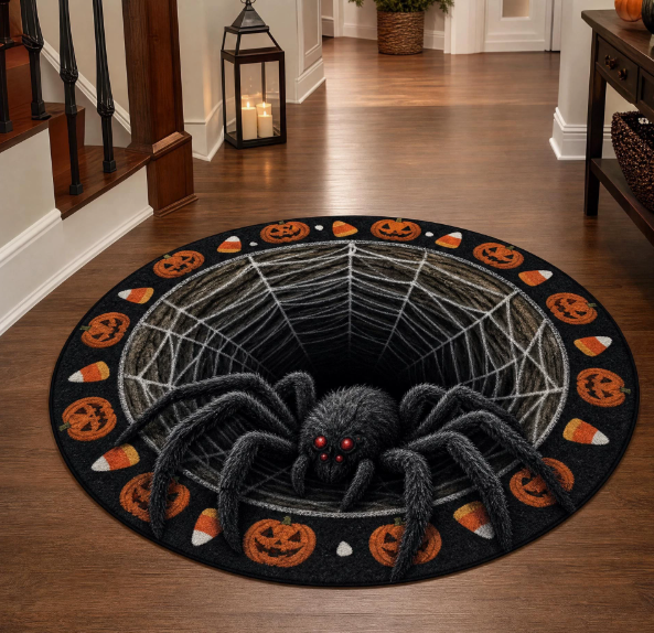 Halloween Round Rug