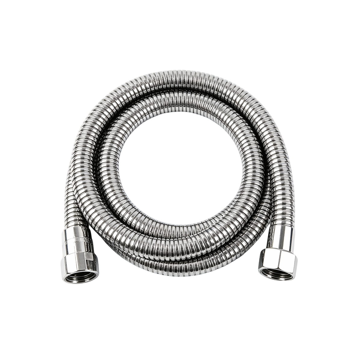 Reinforced Chrome Shower Hose,150CM