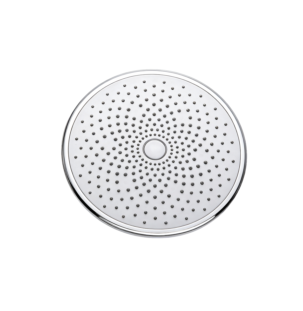 Round Chrome Overhead Shower Head