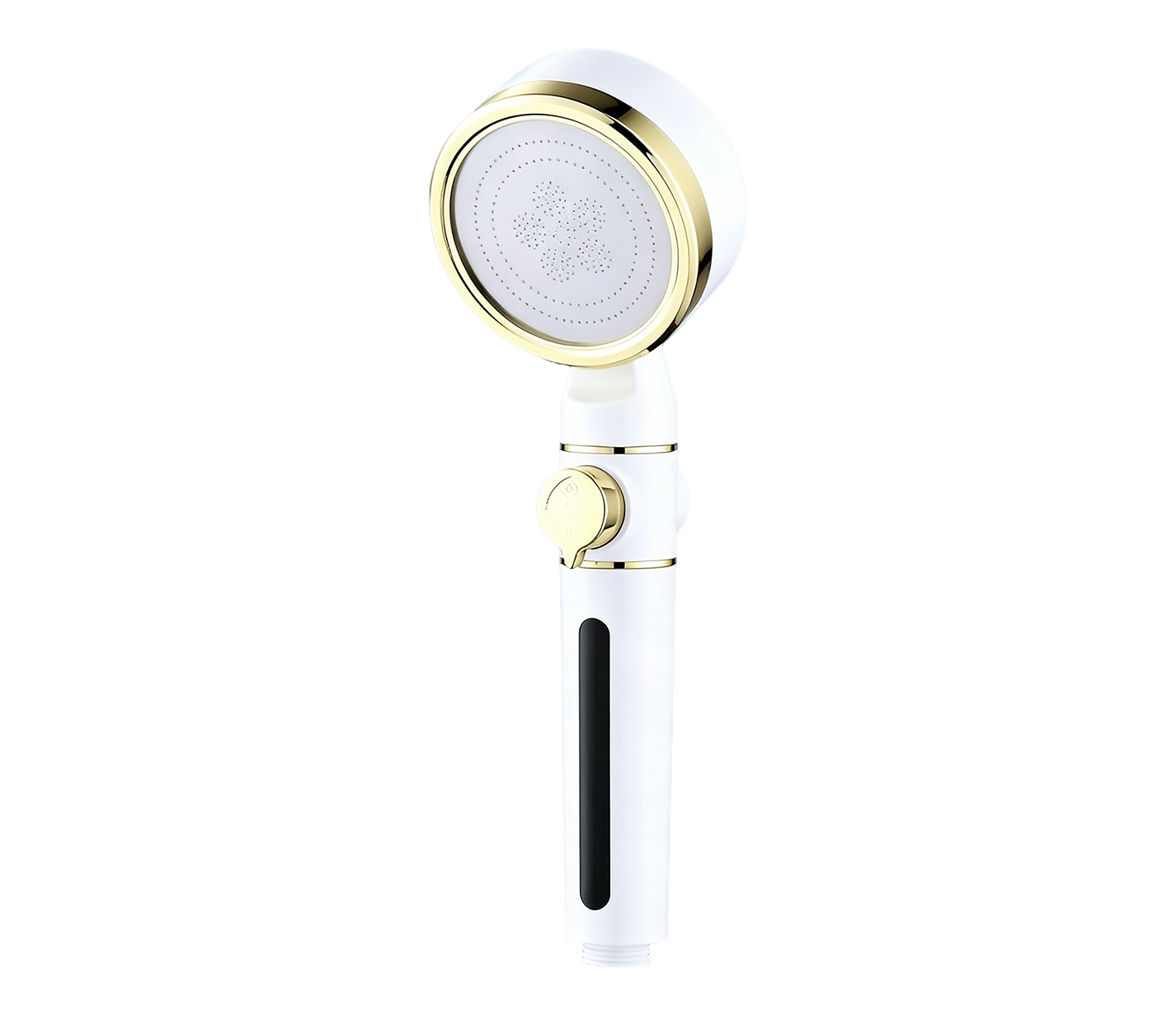 White‑Gold Filtering Hand‑held Shower with PP Cotton Filter